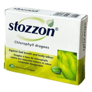 Stozzon Chlorophyll Dragees: For bad breath and body odour